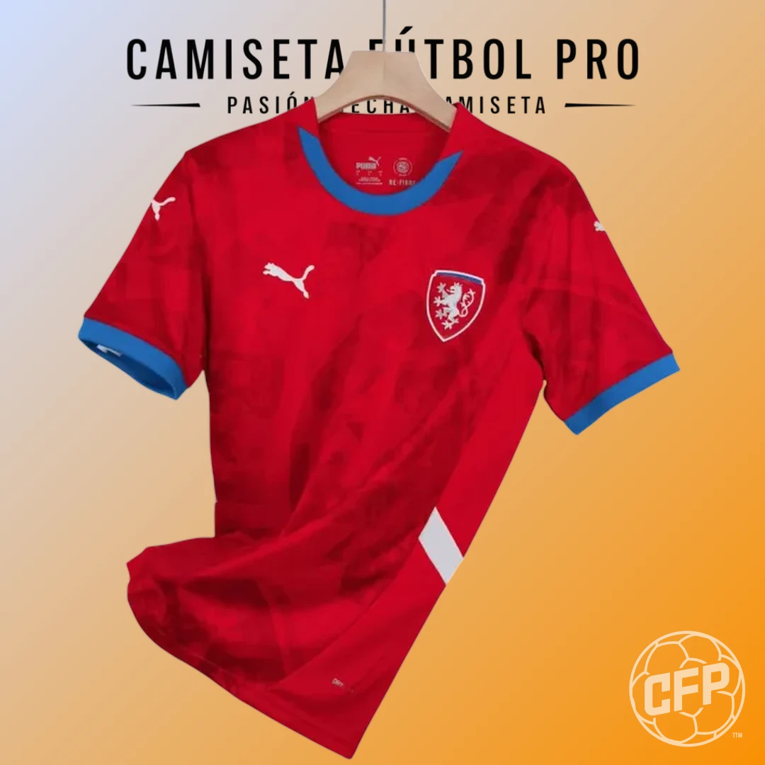 Selecciones-Eurocopa-Republica-Checa-2024-25-Primera-Equipacion-Adultos-Aficionado-1
